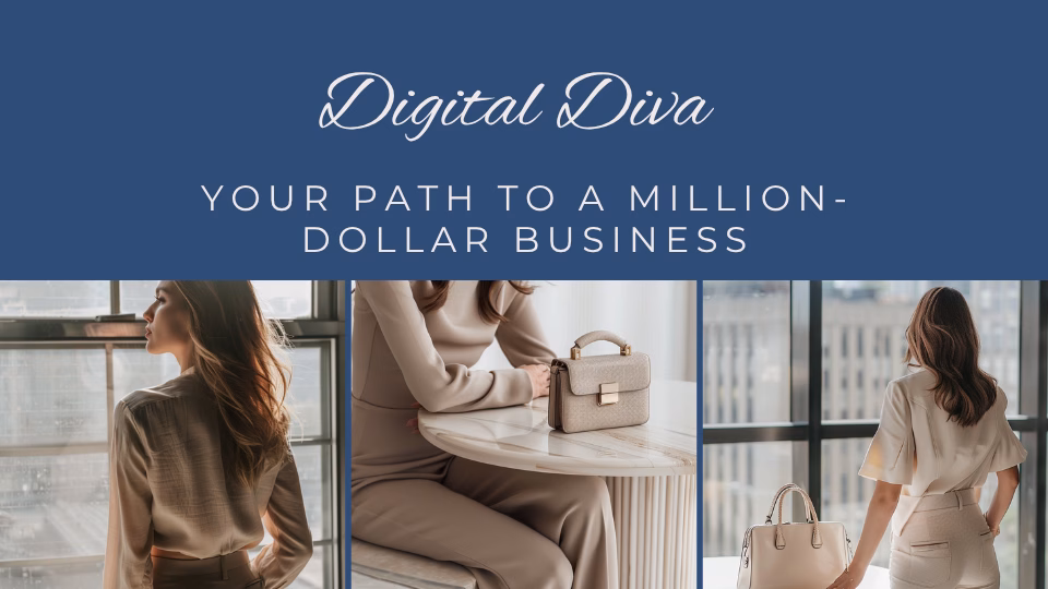 A step-by-step online business course for women to create and sell digital products, build passive income, and launch online courses from home.
