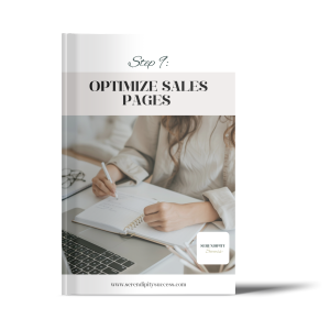 Step 9: Optimize Sales Pages ebook