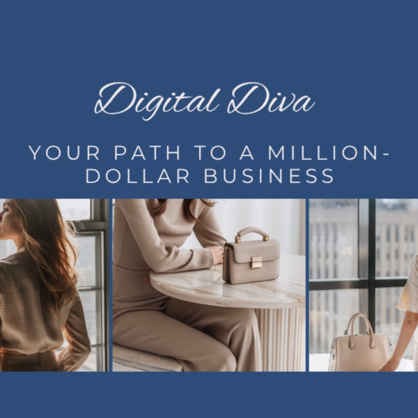 A step-by-step online business course for women to create and sell digital products, build passive income, and launch online courses from home.