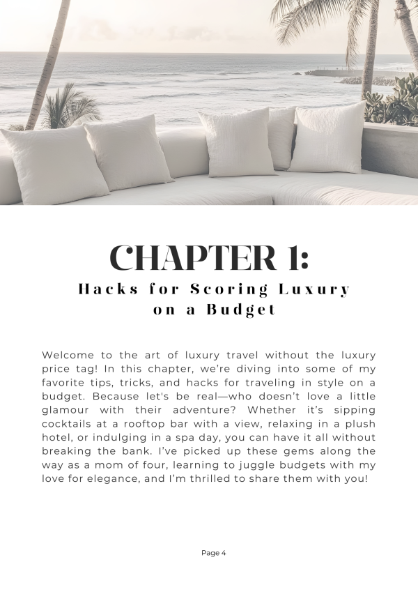 Luxury Travel on a Budget - Image 5