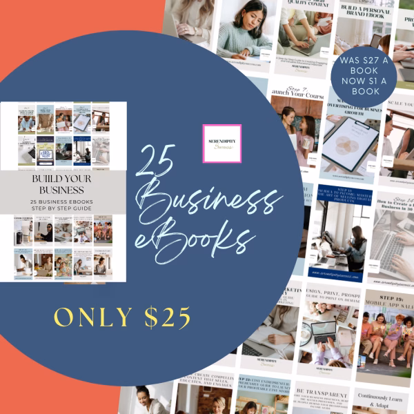 25 Business eBooks Serendipity Success